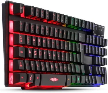 Teclado Gamer Semi Mecânico Multimídia