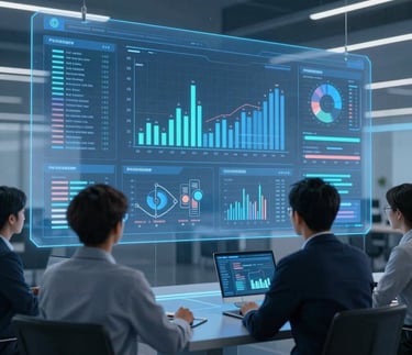 a computer screen with a bunch of data on it