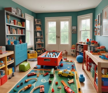 Bright living room with modern inventory