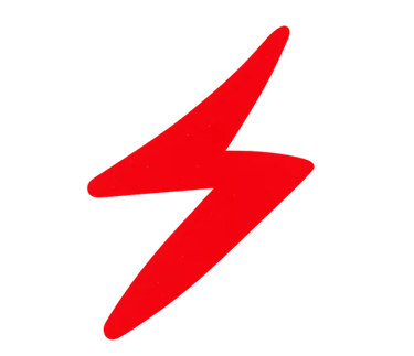 Rayo rojo minimalista Talenty