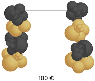 Balionu arka pavyzdziai, balionu arkos, balionai, balionai vilnius, vilnius balionu arka, balionai