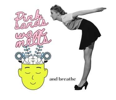 a woman smelling Cayla Henri Wax Melts