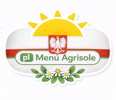 icona menu bandiera polonia