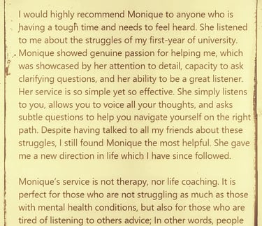 SyncSelf Testimonial