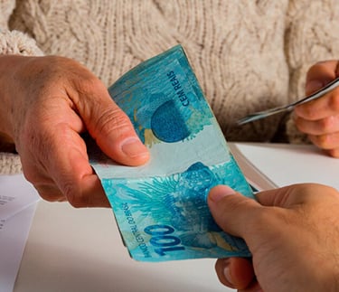 imagem de um empréstimo bancário 