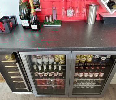 Hospitality beers and wines