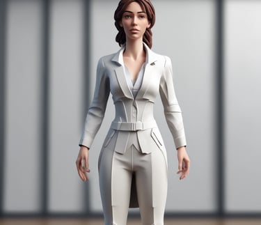 woman placing sticky notes on wall