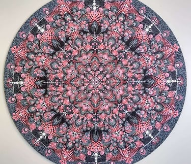 mandala pontilhada