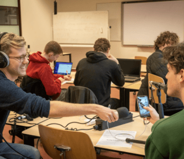 Gezonde school podcast opnames, Maarten Dallinga - Blckbrd