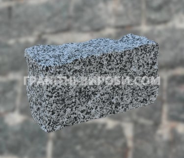 Колота гранітна бруківка покостівка 20*10*5