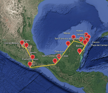 Itinerario di 1 mese in Messico