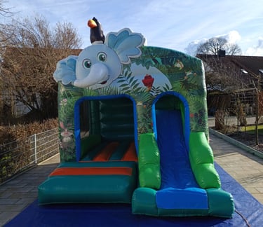 Hüpfburgverleih - Elefant