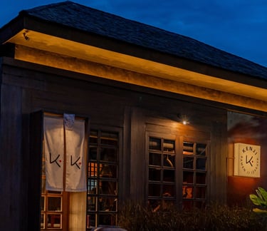Kenji Ramen Bali dining space - contemporary Japanese restaurant design and ambiance