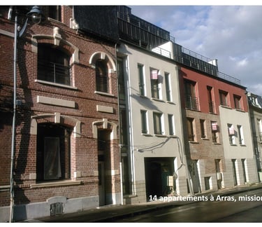 plandarchi Arras - 14 Ap­par­te­ments à Ar­ras, mis­sion PC