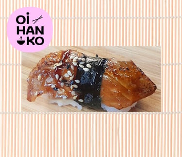 Oi-Hanko-Teriyaki-lohi-nigiri