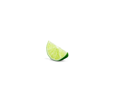 a lime slice 