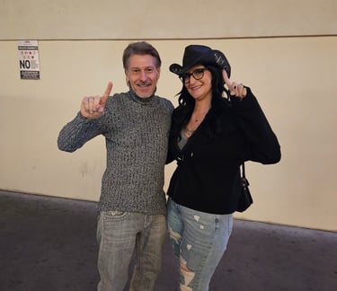 Tim with Tic Toc influencer called Dumpster Diving Mama   