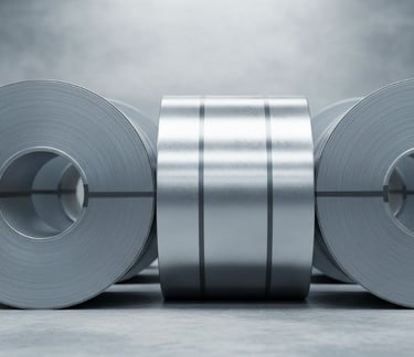 “Cold Rolled Steel Coil front view – high precision CRC for export”