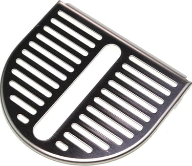 Replacement stainless steel drip tray grate for espresso machines and coffee makers.