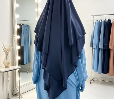 Khimar 2 voiles