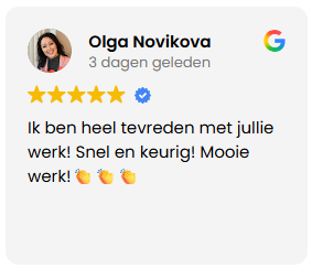 Miray Dakdekkers Google Review