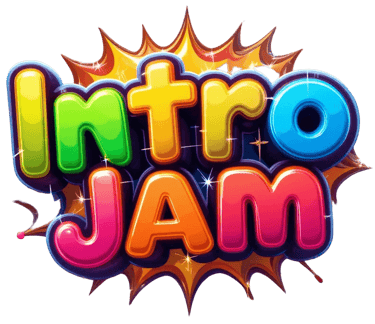 Intro jam logotyp musikbaserad teambuilding