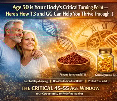 Age 50 is the critical ageing turning point