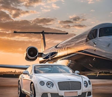 Luxury Bentley & Private Jet Ras Al Khaimah
