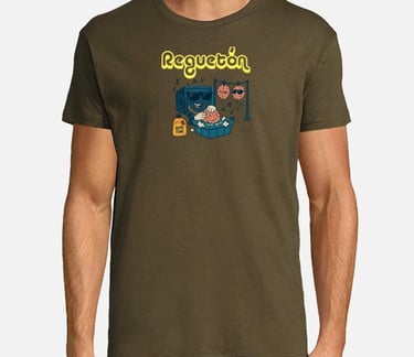 a man in a t - shirt with a cat on it