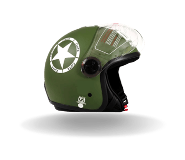 DASS Open Face Helmet