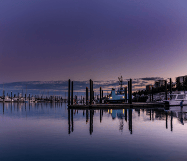 Evening at Mackay Habour. Created by Glen Ross.