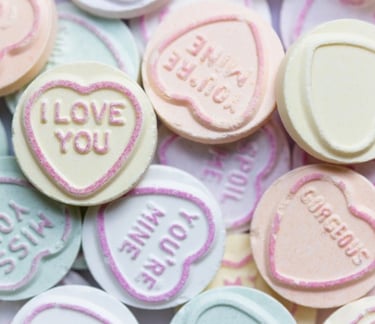 Valentine conversation hearts