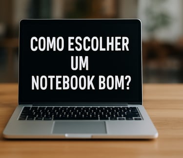 Como escolher um notebook bom em 2025: guia definitivo para não errar na compra