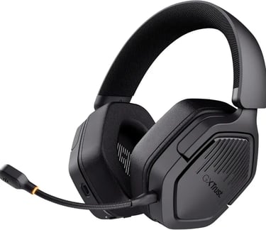 Trust GXT 1493 Ravox, Cascos Gaming Inalámbricos Bluetooth + 2.4GHz PS5 PS4 PC Switch Mobile, Negros