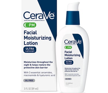 a bottle of ceravee facial moisturizing lotion lotion