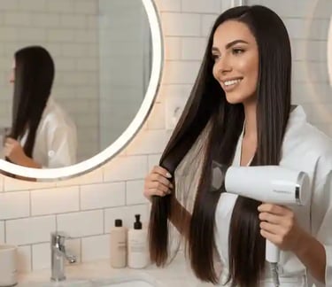 sécher le lissage brésilien 