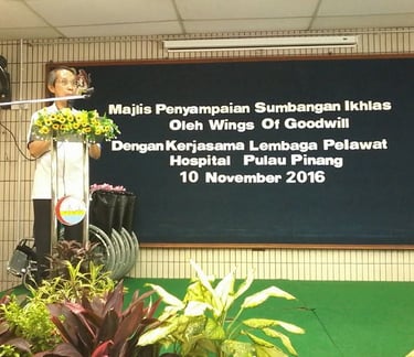 Wings Of Goodwill's fifteen year sponsorship – represents more than a decade of sustained commitment