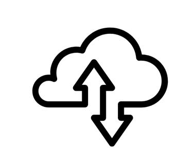 Icon representing cloud security awarenes