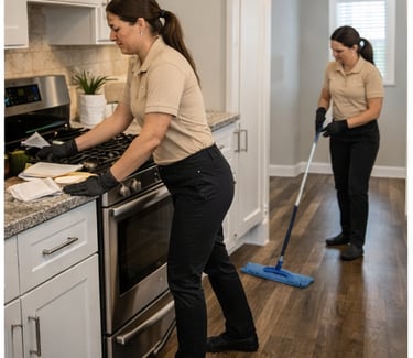 Recurring house cleaning services MaidsElite