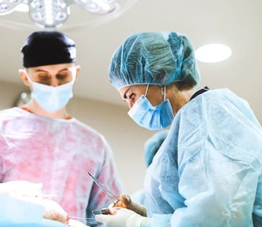in operation room