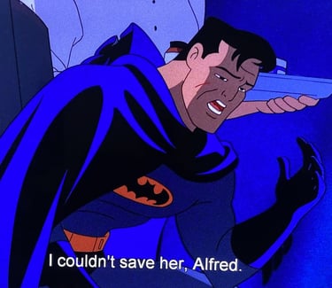 Batman: Mask of the Phantasm - Batman Grieves