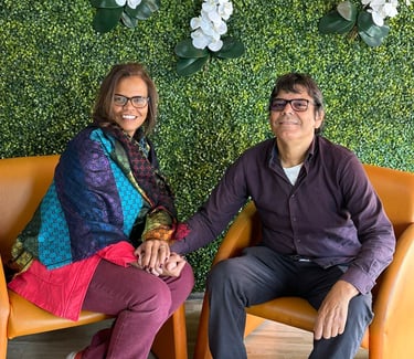 Flavia e Marcos Proprietários da Phytorganic