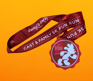 2016 Walt Disney World Cast Member 5K Medal