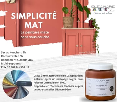 Simplicité mat Eléonore Déco