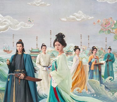 The Story of Pearl Girl – A História da Garota da Pérola - 珠帘玉幕 - C-Drama - Histórico - DoramaLand