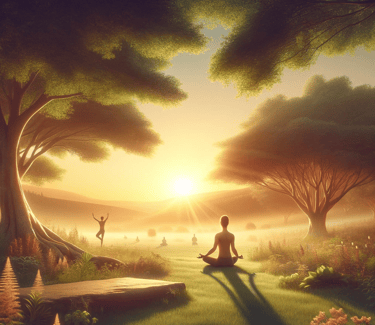 a person discovering the beginning