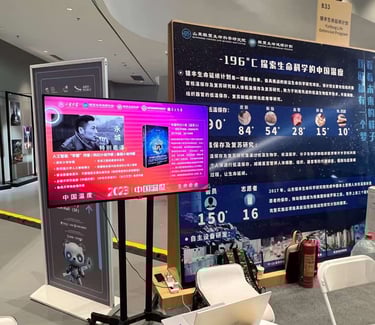 中国山东银丰生命延续计划，展出永城的作品 《头等舱的贼》。