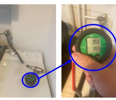 recherche de fuite  d eau Mise en pression canalisation encastré detection fuite Saint priest 69800