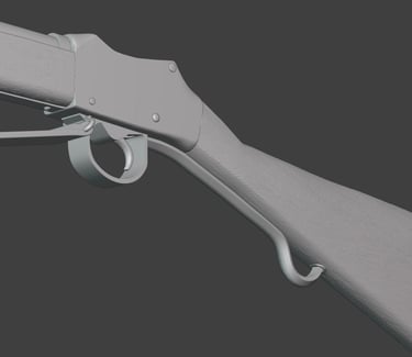 Martini Henry Rifle 3D model
