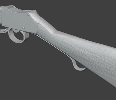 Martini Henry Rifle 3D model